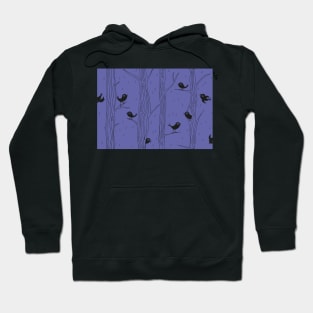 chirping in the rain Hoodie